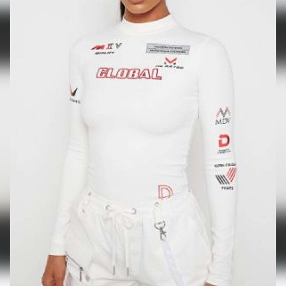 NWT Maniere De Voire Bodysuit